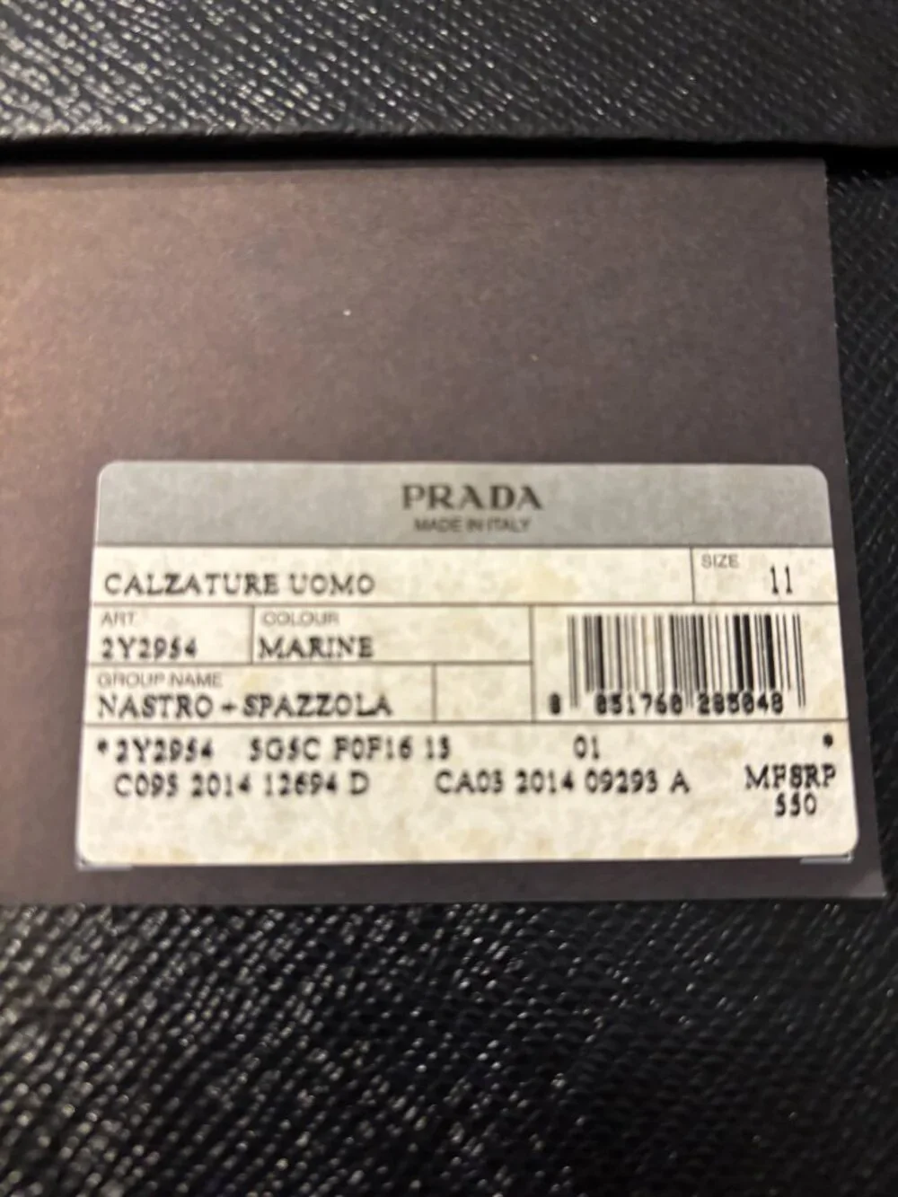 Prada men sandals